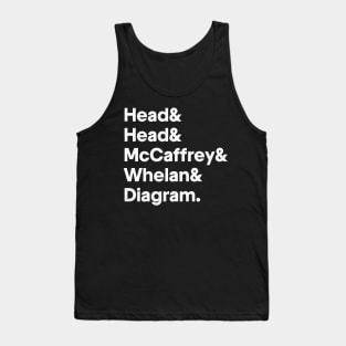 The Pale Fountains Classic Line-Up Tank Top